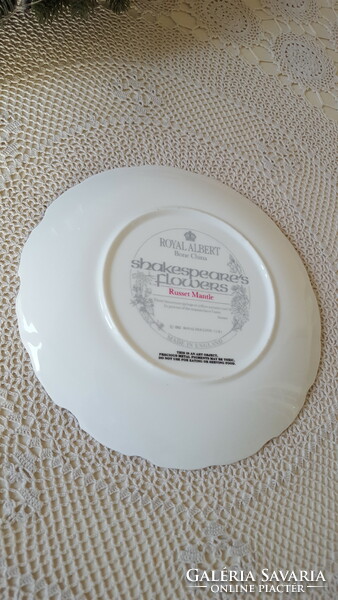 Gyönyörű,angol Royal Albert vadvirágos,porcelán tányér,falidísz