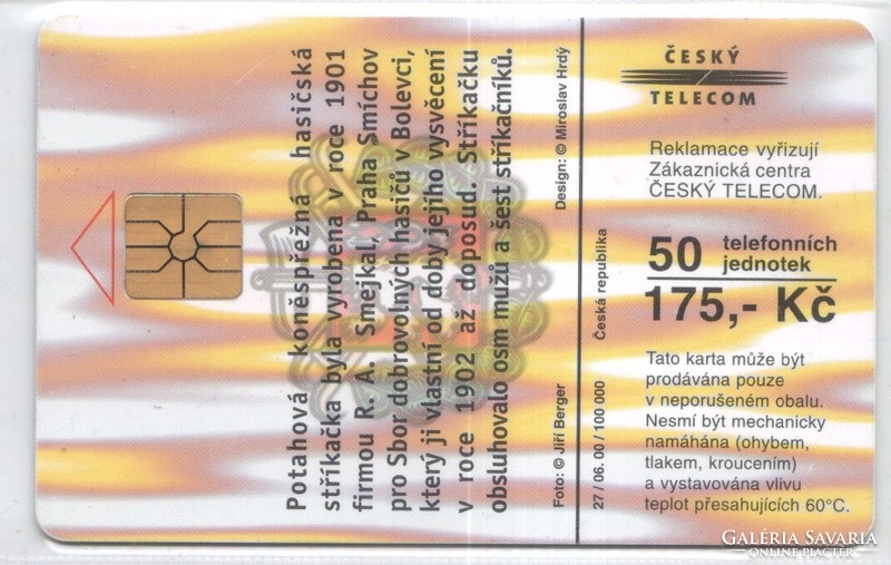 Külföldi telefonkártya 0606 Cseh