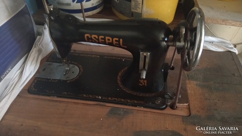 Foot-operated sewing machine