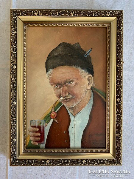Rónai Antal's oil painting 