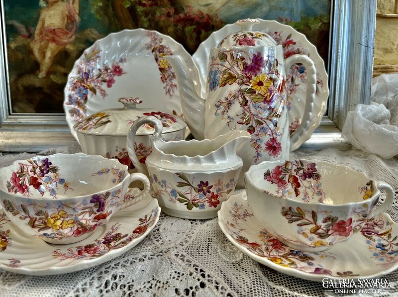 Copeland earthenware tea set