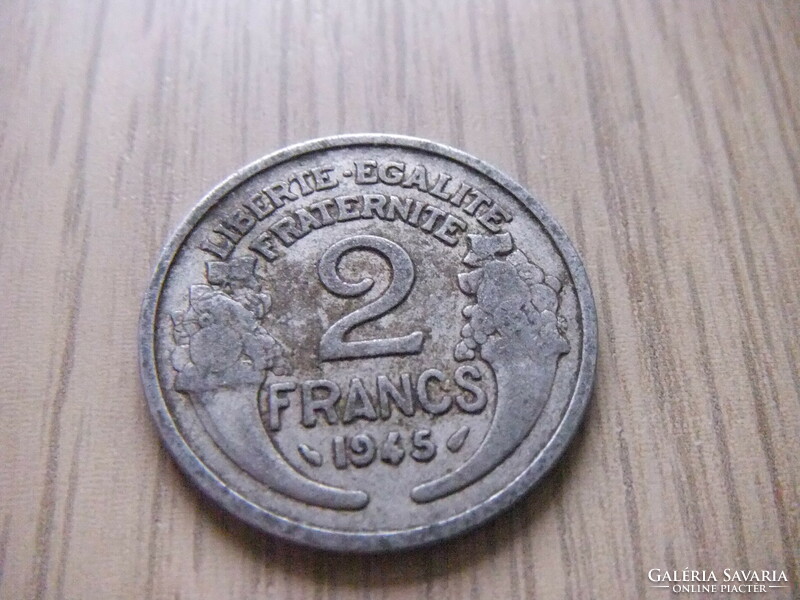 2 Francs 1945 France