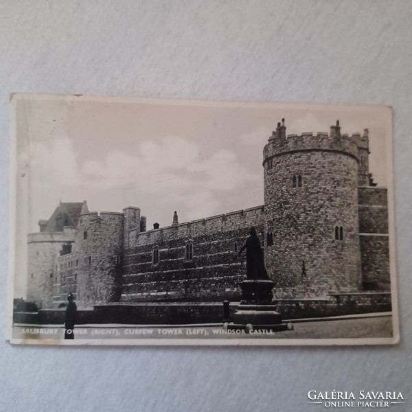 A windsor-kastély: brit képes levelezőlap a XX. század közepéről