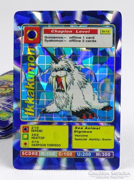 1P961 digimon - digital monsters card 16 pieces