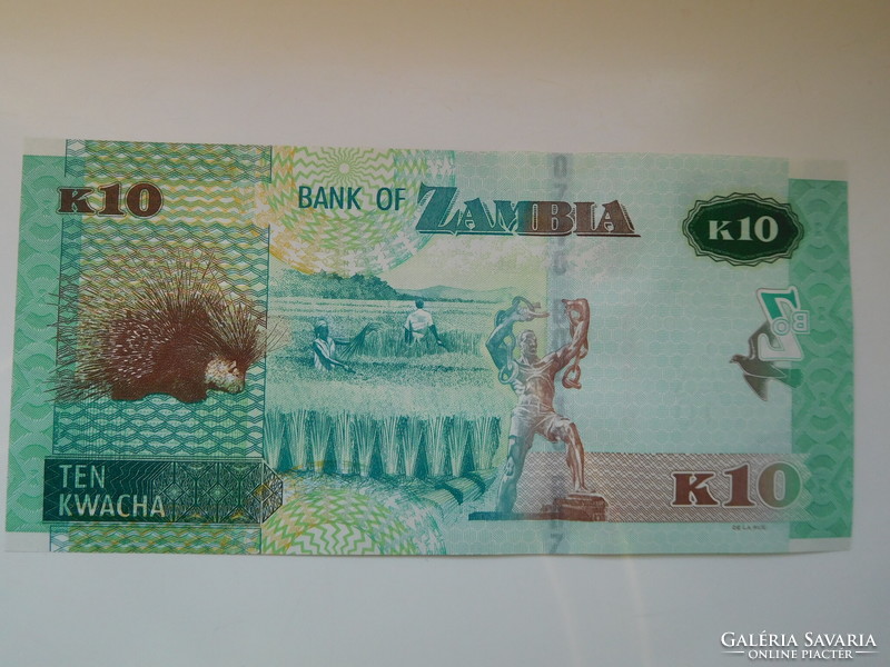 Zambia 10 kwacha 2020 UNC