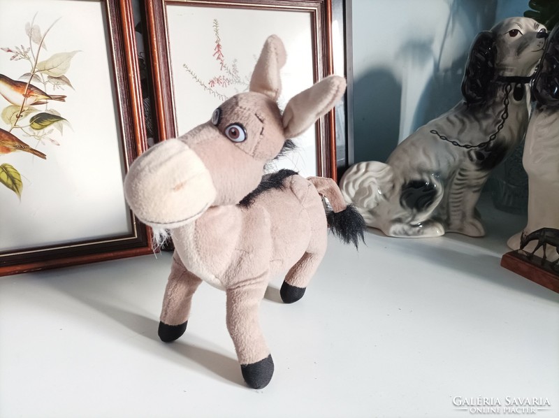 Donkey plush figure from the Shrek story in mint condition