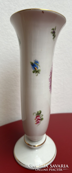 Herendi virágmintás 20,5 centiméteres váza