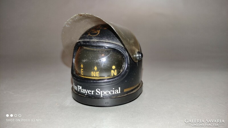 Vintage john player special jps helmet compass