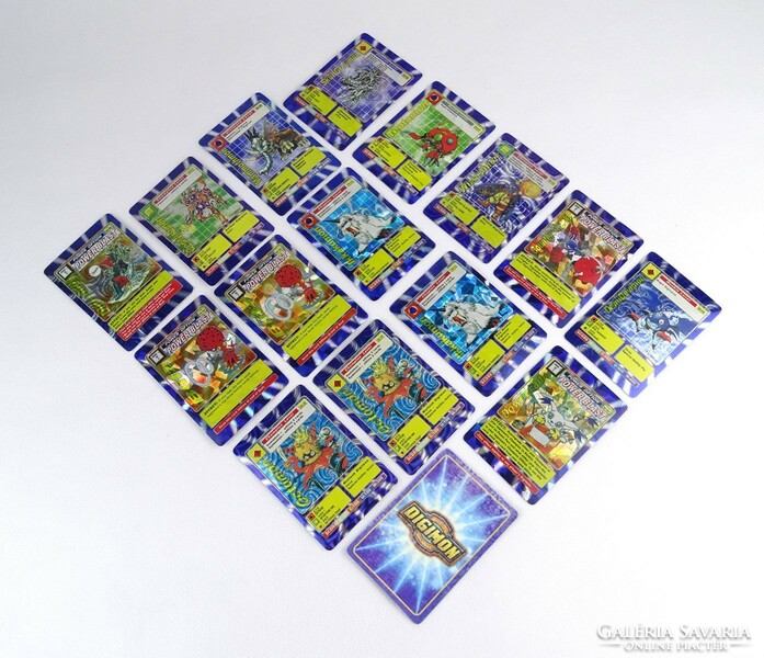 1P961 digimon - digital monsters card 16 pieces