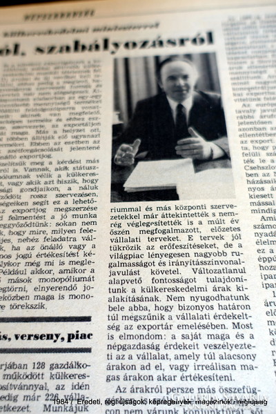 1984 January 26 / people's freedom / newspaper - Hungarian / daily. No.: 26407