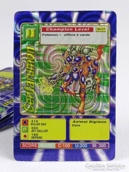 1P961 digimon - digital monsters card 16 pieces