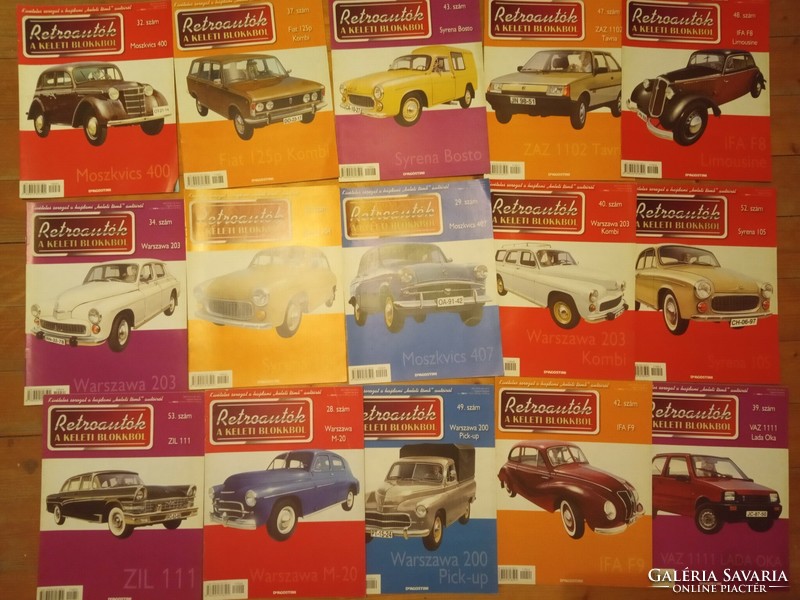 Retro cars newspapers in good condition !!!