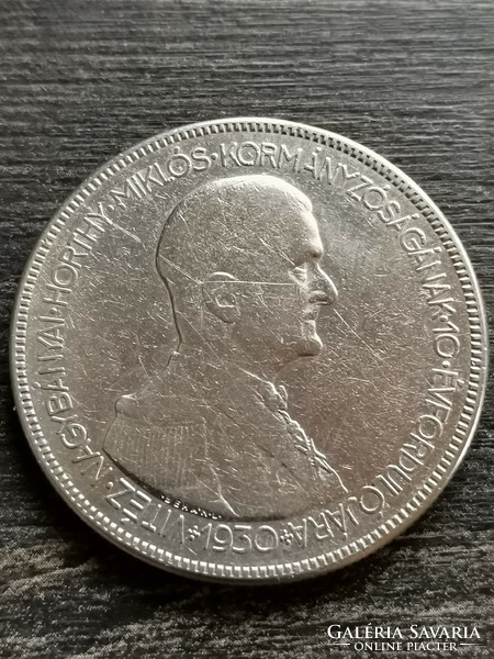 5 pengő 1930 Horthy ezüst