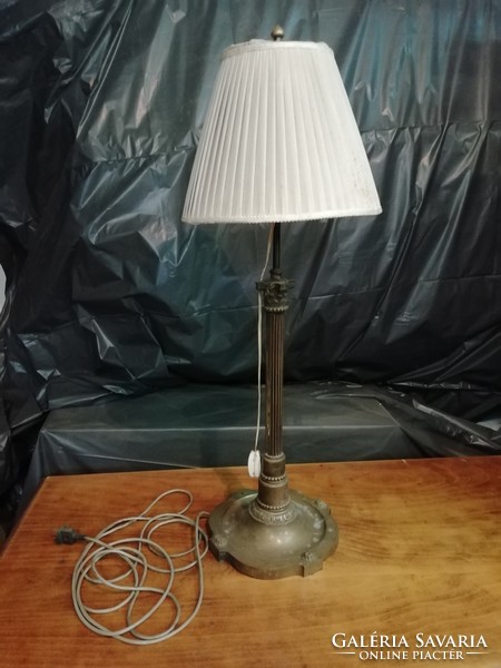 Old large table lamp