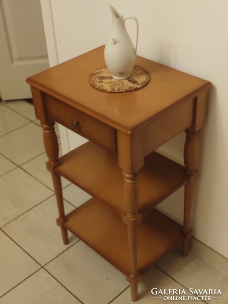 Folding table, bedside table for sale. In beautiful condition, it can be placed in an interior immediately.