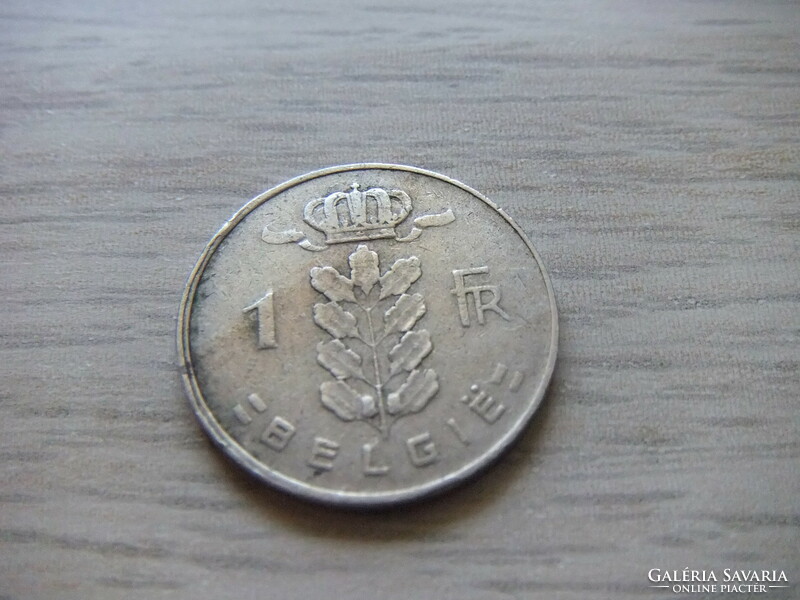 1 Franc 1961 Belgium