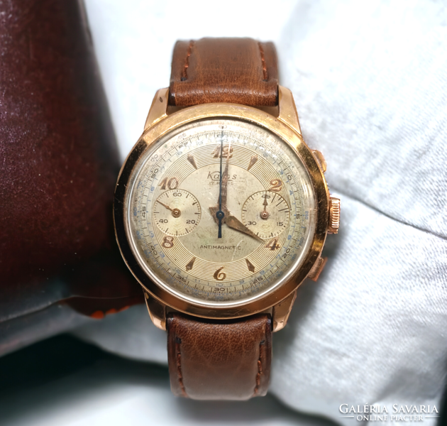 Vintage chronograph with valjoux 92 movement
