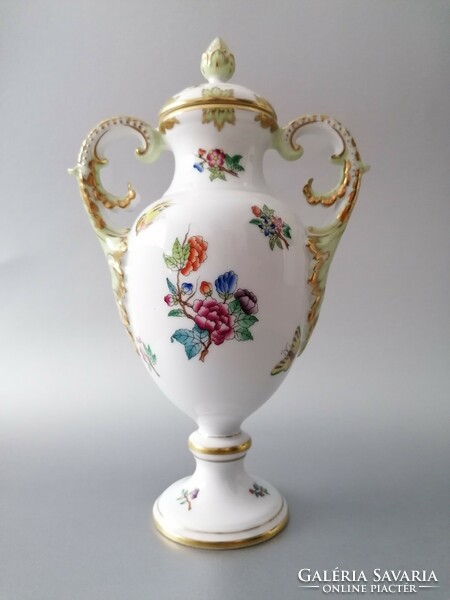Herend Victoria decorative vase, ~26cm, perfect!