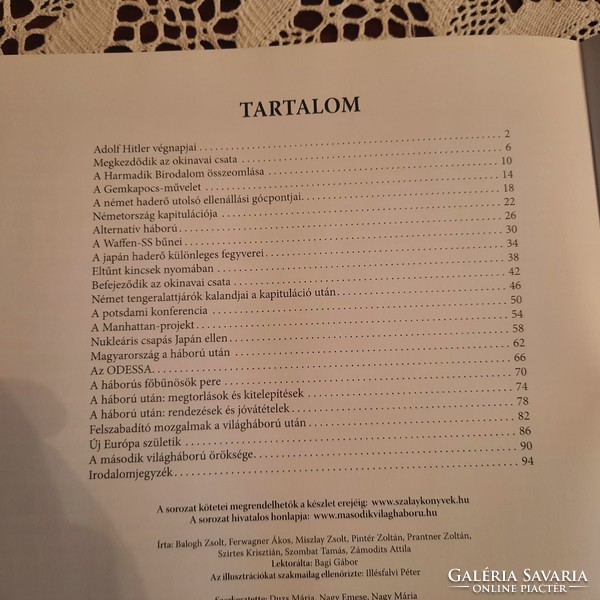 A második világháború teljes története 1-10.