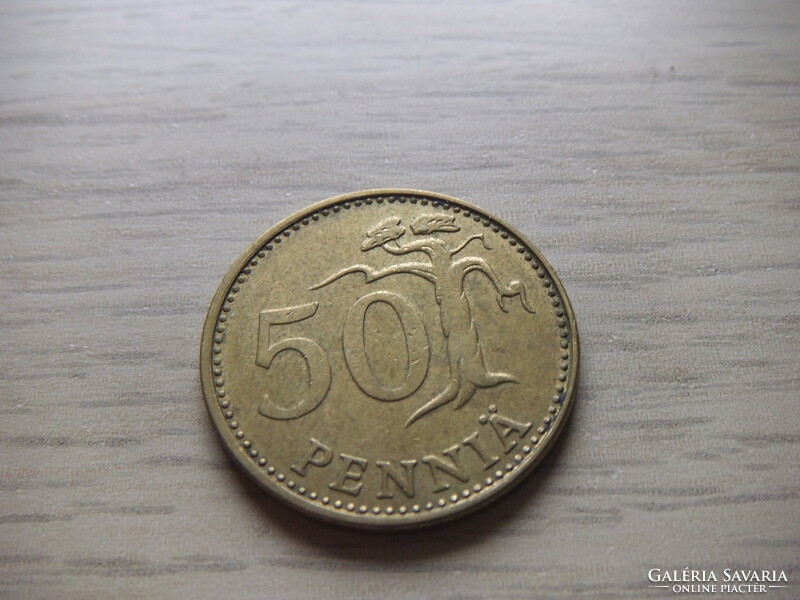 50 Penny 1976 Finland