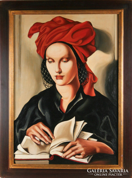Tamara de Lempicka (1898-1980) után Magyar művész: Bölcsesség