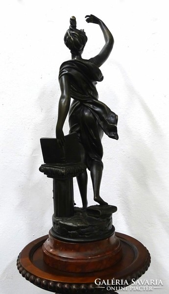 1P873 Émile Bruchon : "Sciences" - Tudomány spiáter szobor 151 cm