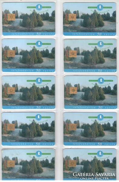 Hungarian phone card 1111 Kiskunság National Park 200,000 pcs.