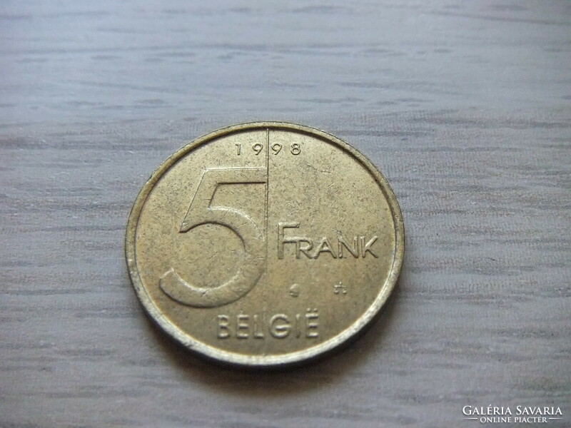 5 Frank   1998 Belgium