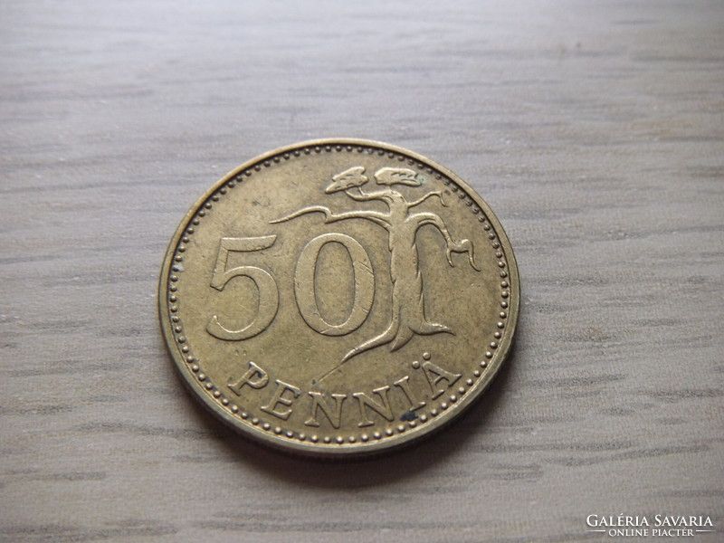 50 Penny 1971 Finland