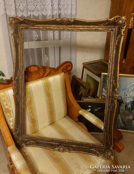 Antique beautiful blondel frame! 60X80cm!