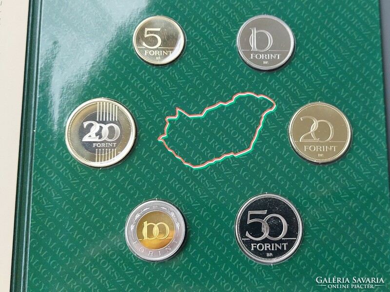 Magyarország pénzérméi 2012, Proof, tükörveret, dísztokban!