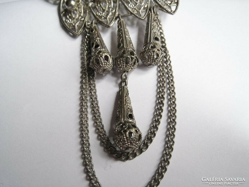Large, spectacular antique badge, clothing ornament, - not silver