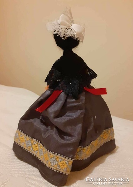 French doll in Saint Malo folk costume