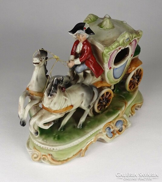 Marked 1P883 German porcelain boy cart tooth 22.5 Cm