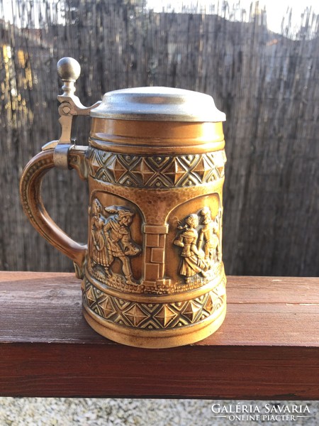 German beer ceramic mug.