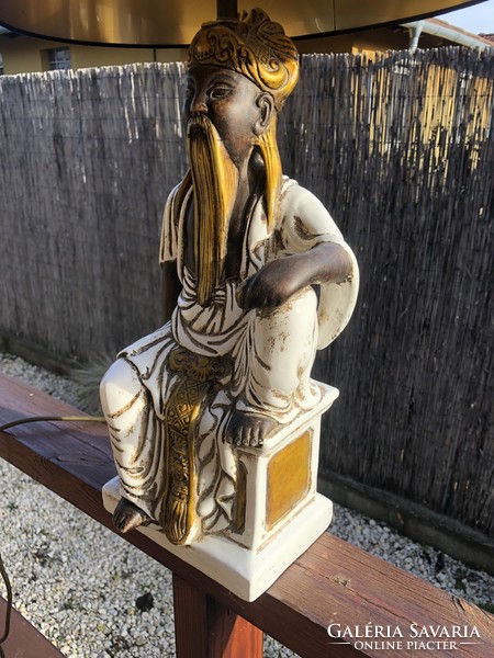 Figural table lamp large size 75 cm high!