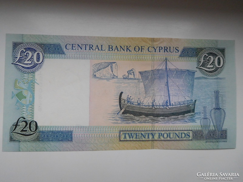 Ciprus 20 pounds 2004 UNC