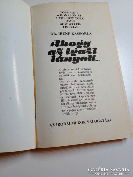 Dr. Irene Kassorla - Ahogy az igazi lányok