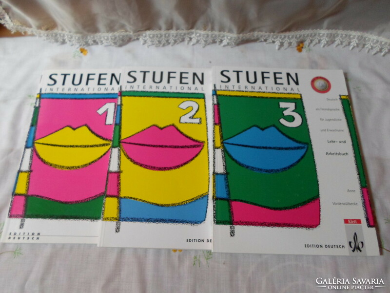 German language book - stufen international 1-3 (klett publisher)