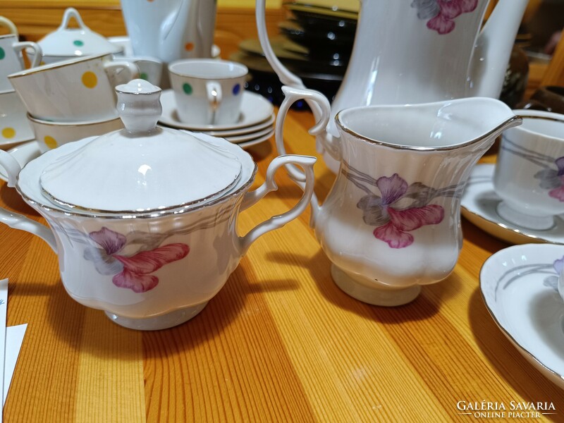 Elegant old coffee set chodziez Polish