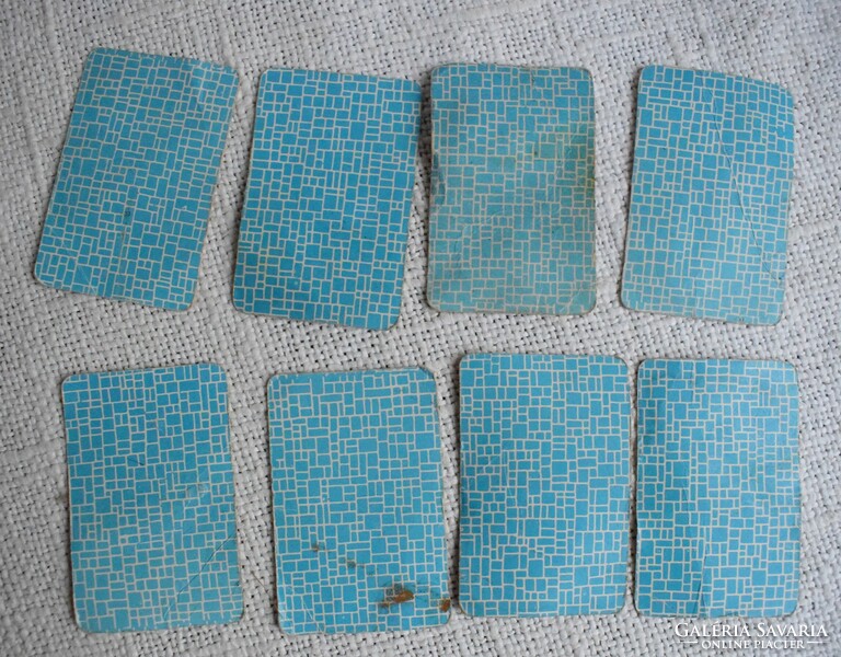 Old game card car f1 card remains, 8 pcs. Card sheet, damaged!