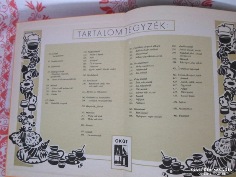 Főzőcske takarékosan (főzés, receptkönyv; Országos Kőolaj- és Gázipari Tröszt, 1986)