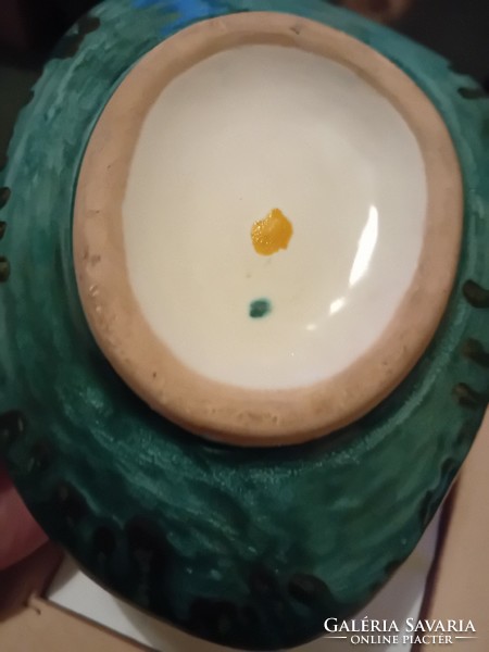 Ceramic pebble vase (ikebana)