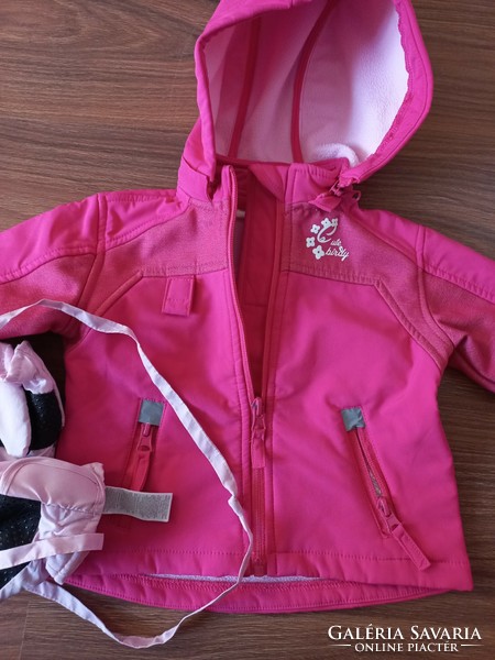 Kislány kabátka,széldzseki,vízlepergetős+ ajándék