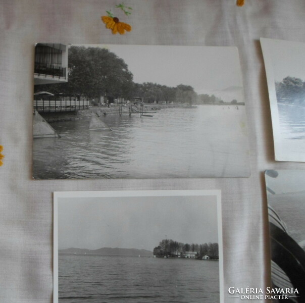 Retro photo 8.: Balaton - Fonyód, Balatonfüred, Badacsony (1970s)