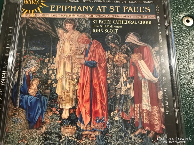 A Szent Pál Katedrális kórusa énekel/ John Scott  A CD Angliában készült The Hyperion Helios  series
