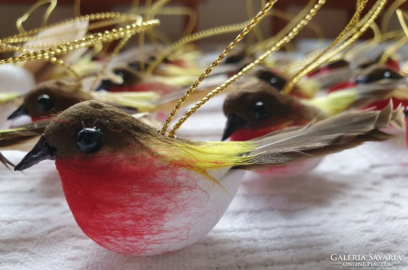 Akasztható madár figura tavaszi őszi dekoráció kellék dísz