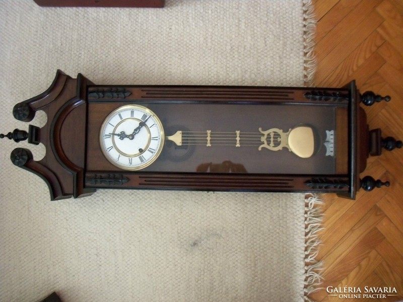 Antique 30-day half-baking wall clock wall clock pendulum clock