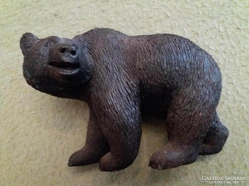 Ceramic bear by animal sculptor Vass Árón (1891-1979) from Makfalva