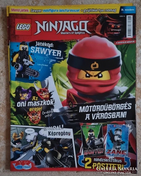 3db Lego ninjago újság